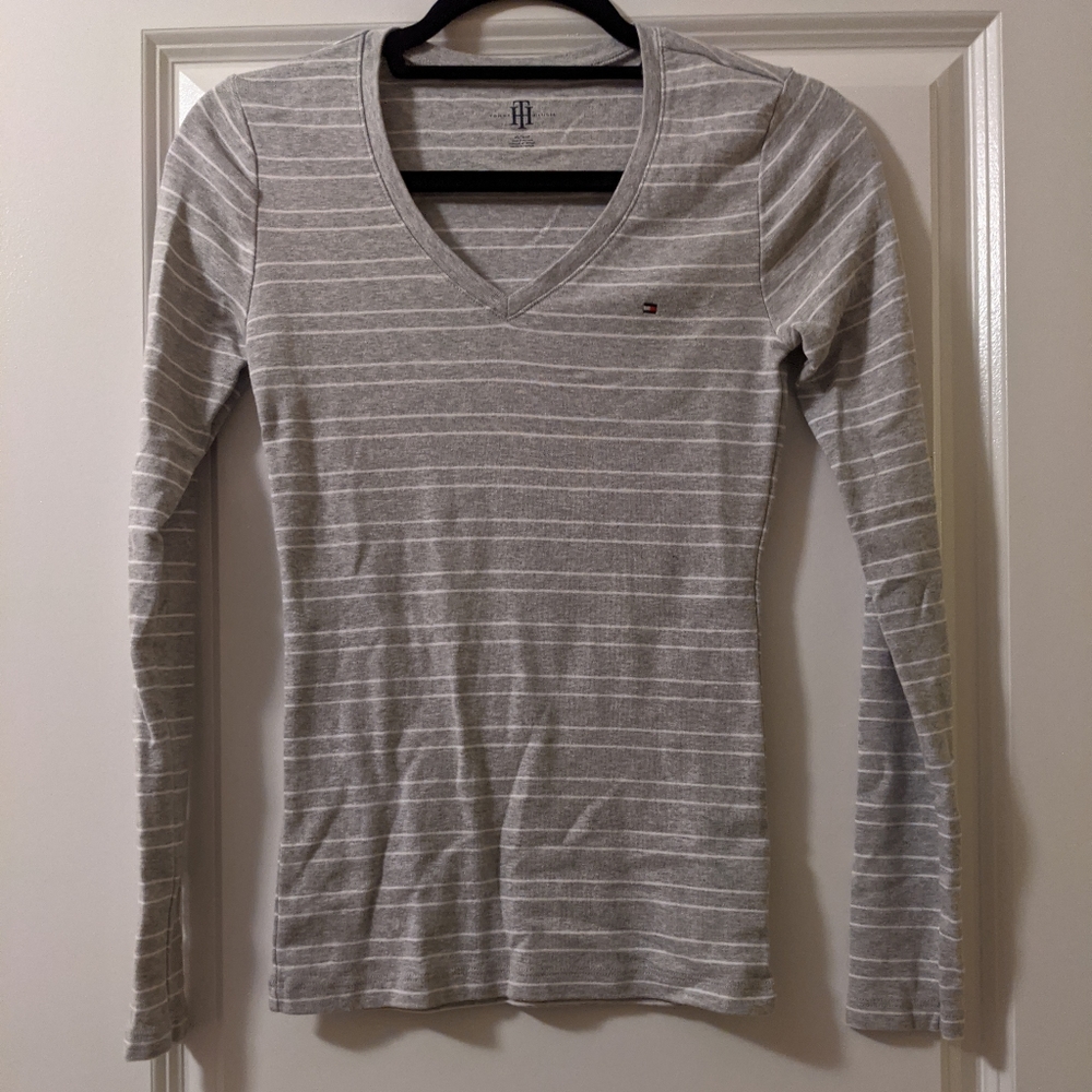 V-neck shirt